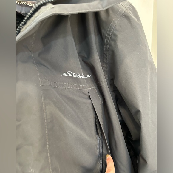 Eddie Bauer Weatheredge Fleece Lined Parka with Removable Hood - Picture 3 of 9